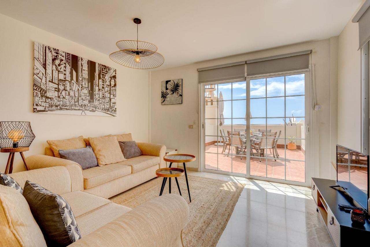 Penthouse With Great Sea View And Natural Reserve - Magnificent Swimming Pool - Calm And Bright Palm-mar Exterior foto
